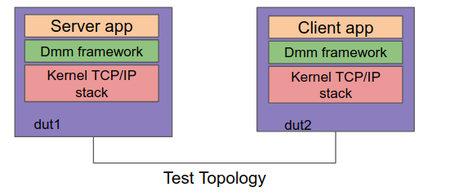 DMM Simple Test topology